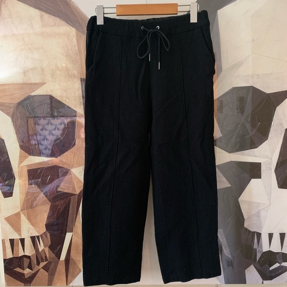 Aritzia Pants - Aritzia Wilfred Ankle Crop Wool Drawstring Pants